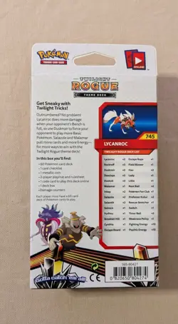 SM6 | Twilight Rogue Theme Deck Forbidden Light Pokemon NEW - Image 4