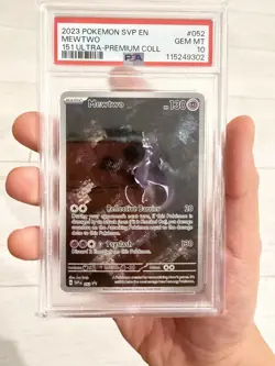 Pokemon TCG Mewtwo 151 UPC PSA 10 - Image 1
