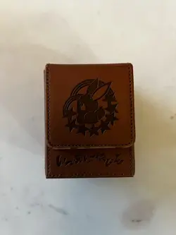 Pokemon Center Japan 2017 Eevee Collection Flip Deck Case USED - Image 1