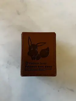 Pokemon Center Japan 2017 Eevee Collection Flip Deck Case USED - Image 3