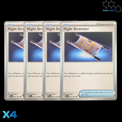 4x Night Stretcher (061/064) | Pokemon TCG Playset of 4 | NM - Image 1