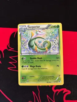 Serperior 13/149 Holo Rare Boundaries Crossed Pokemon Holo Lightly Played - Image 1