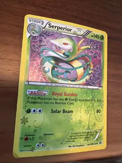 Serperior RC3/RC25 Radiant Collection Legendary Treasures 2013 Holo Pokemon Hp - Image 2