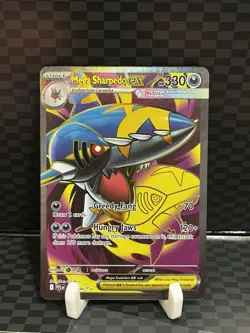 Mega Sharpedo ex 113/094 - Pokemon TCG Phantasmal Flames - NM - Image 1