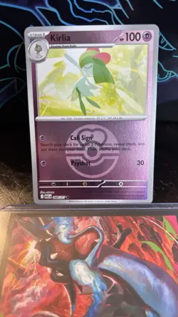 Pokemon TCG - Kirlia 088/217 Love Ball Reverse Holo NM Ascended Heroes - Image 1