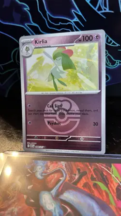 Pokemon TCG - Kirlia 088/217 Love Ball Reverse Holo NM Ascended Heroes - Image 3