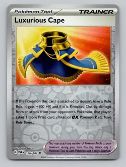 Reverse Holo Luxurious Cape 166/182 Uncommon Paradox Rift Pokemon - Image 1