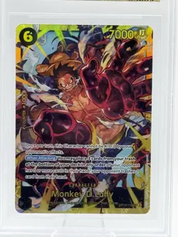 2025 ONE PIECE OP10-ROYAL BLOOD #118 MONKEY D. LUFFY BGS 10 PRISTINE - Image 2