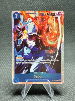 ONE PIECE OP15-046 SR Sabo Adventure on KAMI's Island English - Image 1