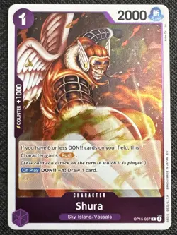 Shura | OP15-067 NM | R | Adventure On Kami’s Island | One Piece TCG - Image 1
