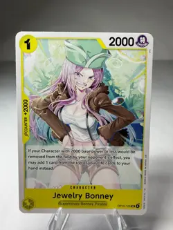 Jewelry Bonney OP15-105 Adventure of God's Island One Piece Card Game - Image 1