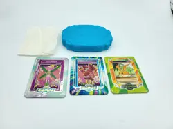 Digimon Taco Bell Metal Cards & Case MINT Garudamon, Lillymon, Patamon - Image 1