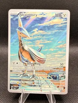 Pokemon Scarlet & Violet Surging Sparks Skarmory 209/191 Illustration Rare - Image 1