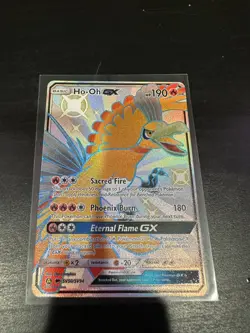 Ho-Oh GX SV50/SV94 - Shiny Vault Hidden Fates Shiny Holo Rare Pokemon Card MINT - Image 3