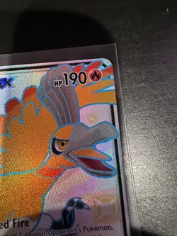 Ho-Oh GX SV50/SV94 - Shiny Vault Hidden Fates Shiny Holo Rare Pokemon Card MINT - Image 4