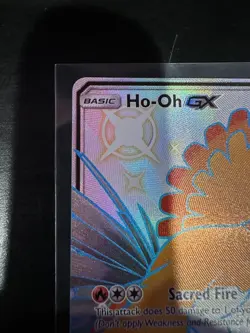 Ho-Oh GX SV50/SV94 - Shiny Vault Hidden Fates Shiny Holo Rare Pokemon Card MINT - Image 5