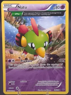 Natu 28/108 Roaring Skies | Delta Plus Ancient Trait Half-Art | Pokemon TCG 2015 - Image 1