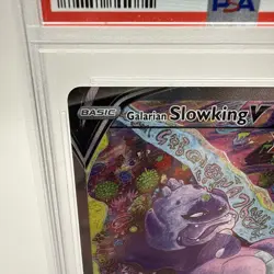 GRADED PSA 8 2021 Pokemon SWSH Galarian Slowking V Chilling Reign-FA #178 - Image 4