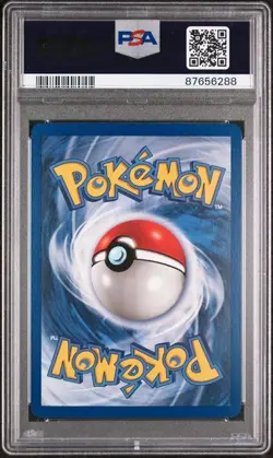 1999 POKEMON FOSSIL 1ST ED #7 HITMONLEE-HOLO PSA 8 - Image 2