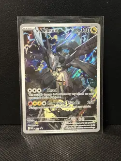Pokemon TCG Ascended Hereos N's Zekrom 031 Black Star Promo - UNSEALED - Image 1