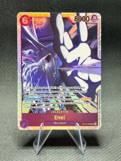 ONE PIECE OP15-060 SR Enel Adventure on KAMI's Island English - Image 1