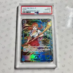 Nami OP11-054 PSA 10 3rd Anniversary Set 2025 Promo One Piece - Image 1
