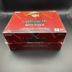 SEALED One Piece TCG OP-13 Carrying On His Will Booster Box English 1st Print - Image 1