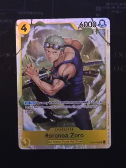 Roronoa Zoro SR OP15-113 ENGLISH ONE PIECE Card Adventure on KAMI’s Island OP15 - Image 1