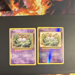 Pokemon TCG XY Evolutions Mew 53/108 Holo & Reverse holo 2 Card Lot LP - Image 1