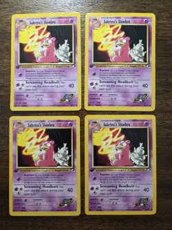 Sabrina's Slowbro #60 1st Edition Gym Heroes LP (SINGLE CARD) - Image 1