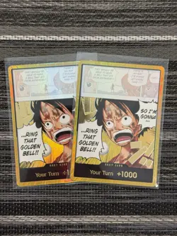 One Piece TCG OP15-EB04 Gold Don SET OF TWO! (Don!! Card) - Image 1