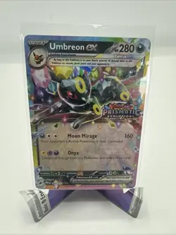 Umbreon ex 060/131 Prismatic Evolutions Stamped Promo Holo Pokemon Card - Image 1