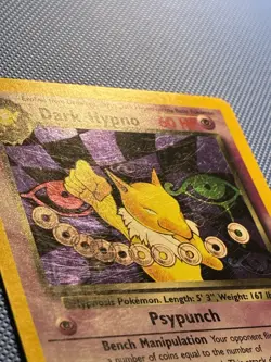 Dark Hypno - 9/82 - Pokemon Team Rocket Unlimited Holo Rare Card WOTC HP - Image 5