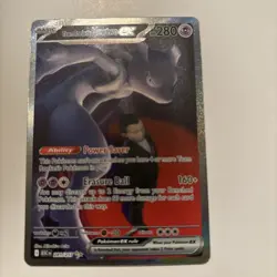 Team Rockets Mewtwo EX 281/217 Ascended Heroes Pokemon English Just Pulled Mint - Image 1