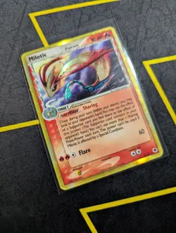 Milotic Delta Species 5/101 Ex Dragon Frontiers Holo Rare Pokemon Card DMG - Image 2