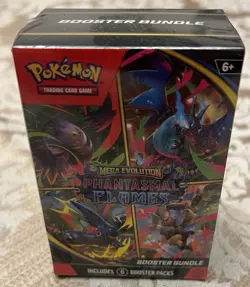 Pokemon: Mega Evolution Phantasmal Flames Booster Bundle Sealed - Image 1