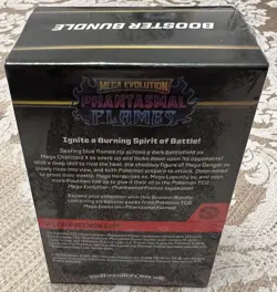 Pokemon: Mega Evolution Phantasmal Flames Booster Bundle Sealed - Image 3