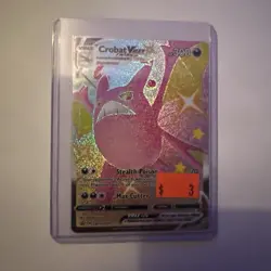 Crobat VMAX SWSH099 Black Star Promo Pokemon Shining Fates NM - Image 1