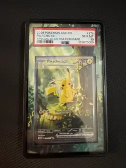 2026 POKEMON ASC EN-ASCENDED HEROES SPECIAL ILLUSTRATION RARE PIKACHU EX PSA 10 - Image 1