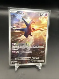 Latios 203/191 – Surging Sparks (Illustration Rare) – NM – 2024 Pokemon TCG - Image 2