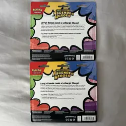 Pokemon Mega Evolution Ascended Heroes 2 pack blister with coin 🔥 Lot of 2 🔥 - Image 2