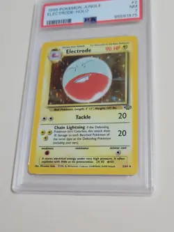 Electrode - Pokemon Jungle #2 - Near Mint PSA 7 - Image 1