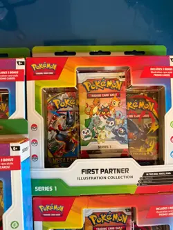 Pokemon TCG First Partner Illustration Collection Series 1 Brand New Sealed x5 - Image 4
