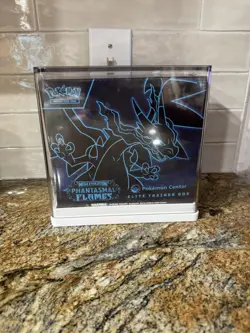 Phantasmal Flames - Pokemon Center ETB Elite Trainer Box (Sealed) with case - Image 1