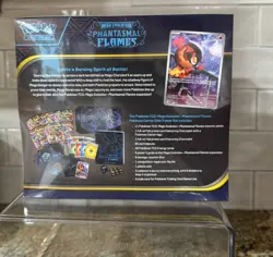 Phantasmal Flames - Pokemon Center ETB Elite Trainer Box (Sealed) with case - Image 3