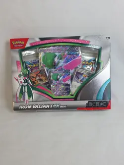 💥 Pokemon TCG - Scarlet & Violet- Iron Valiant EX Collection Box - NEW SEALED - Image 1