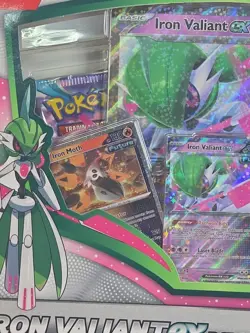 💥 Pokemon TCG - Scarlet & Violet- Iron Valiant EX Collection Box - NEW SEALED - Image 3