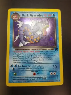 Dark Gyarados 8/82 Pokemon Team Rocket Holo Rare - Image 2