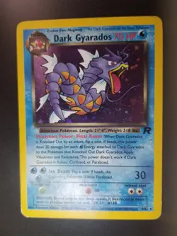 Dark Gyarados 8/82 Pokemon Team Rocket Holo Rare - Image 3