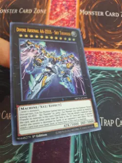 Yugioh Divine Arsenal AA-ZEUS - Sky Thunder MP21-EN195 Ultra Rare 1st Edition NM - Image 2